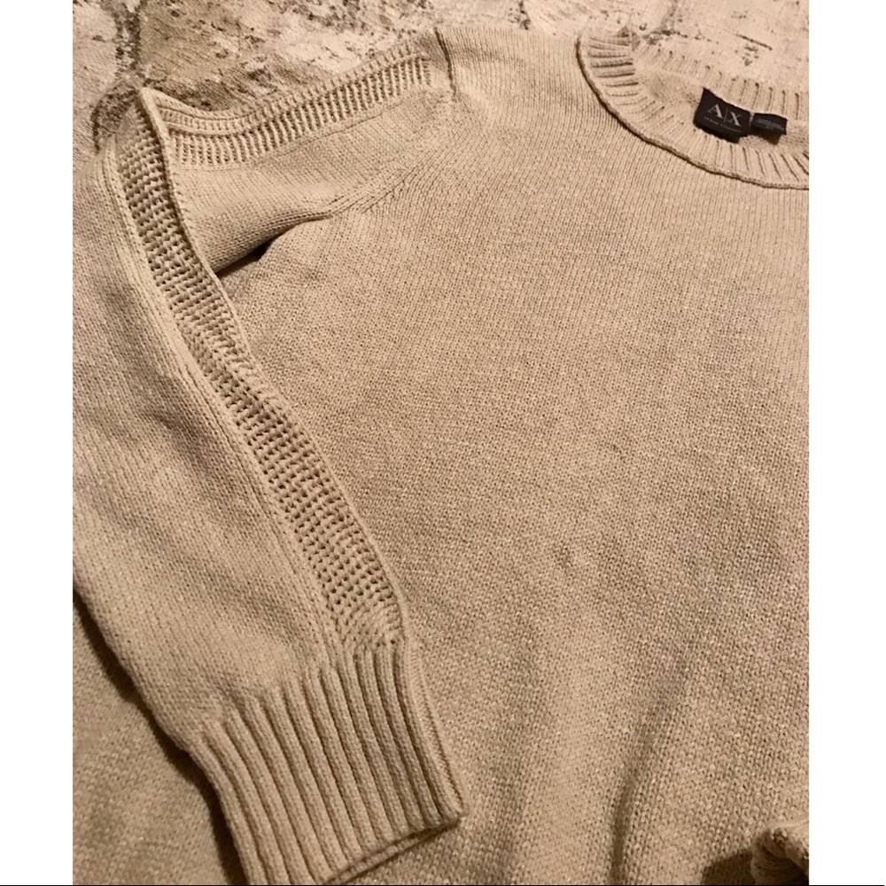 Armani Exchange Light Beige Sweater